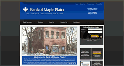 Desktop Screenshot of bankofmapleplain.com